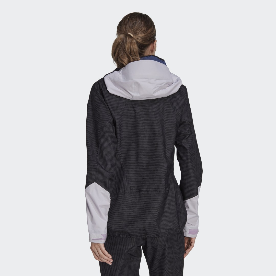Vetrovka adidas Performance Windbreaker Terrex Techrock Čierna | HU1834, 1
