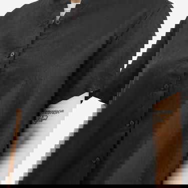 Košeľa Samsoe Samsoe Mina Short Sleeve Linen Shirt Čierna | F23900009-CLR000021, 5