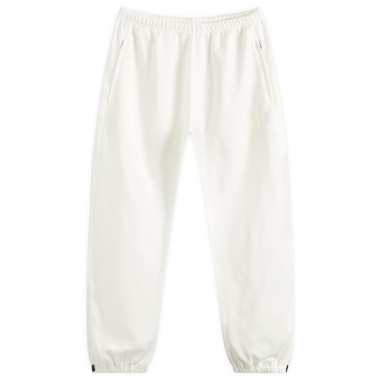 Tepláky Needles Zipped Sweat Biela | OT249-A, 0