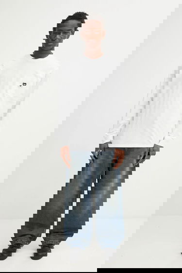 Tričko Carhartt WIP Long-Sleeve Pocket Heart T-Shirt Biela | I035300.00AXX, 3