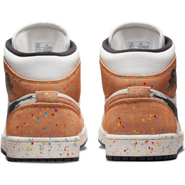 Tenisky a topánky Jordan Air Jordan 1 Mid SE "Brushstroke Paint Splatter" Hnedá | DA8005-100, 4