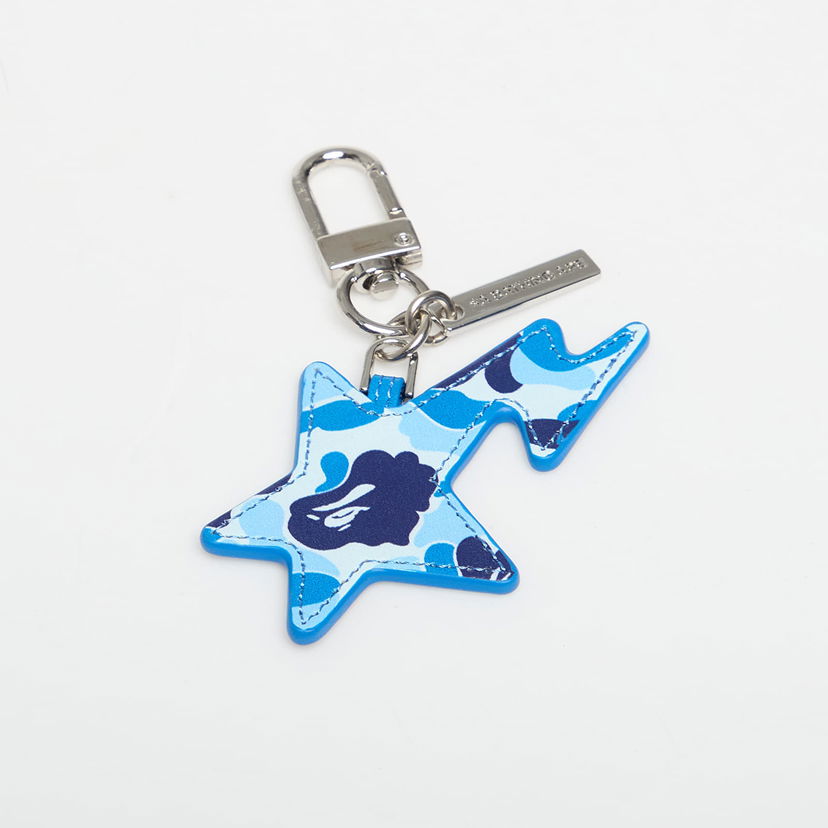 Kľúčenka BAPE Abc Camo Sta Keychain Modrá | 001GDL801001MBLU