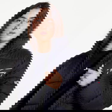 Prešívaná bunda Tommy Hilfiger Signature Modern Puffer Čierna | DW0DW14660 BDS, 3