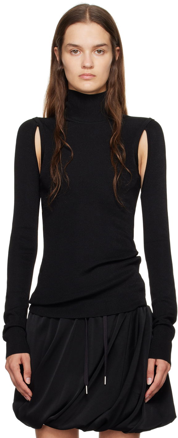 Helmut Lang Air Cutout Turtleneck