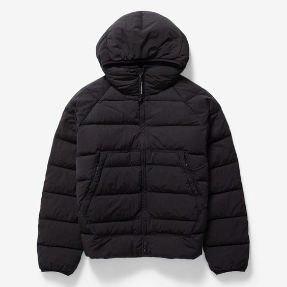 Bunda C.P. Company Goggle Down Jacket Čierna | 15CMOW027A-999, 0