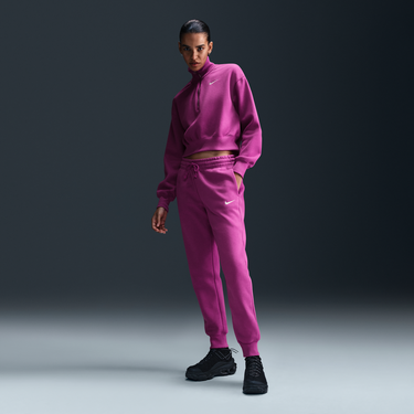 Súprava Nike Sportswear Phoenix Fleece Mid-Rise Joggers Ružová | FZ7626-518, 0