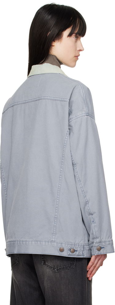 Bunda R13 R13 Lacey Trucker Denim Jacket Modrá | R13WD210-D279A, 2