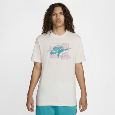 Tričko Nike Club Tee Biela | FZ5419-133, 0