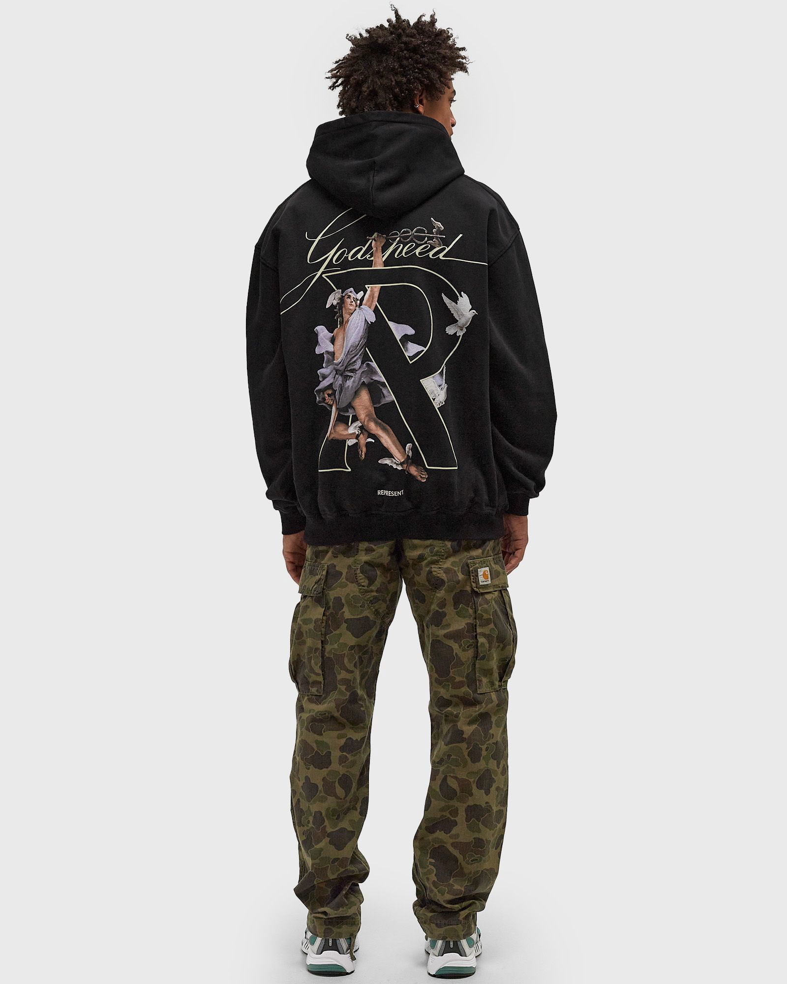 Hermes Graphic Print Hoodie