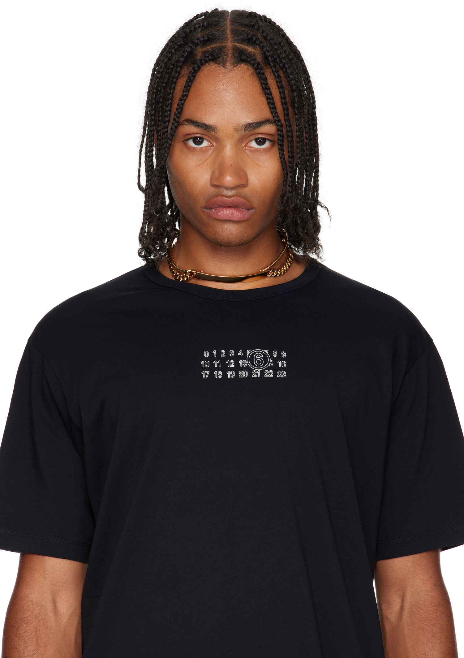 Náhrdelník Maison Margiela MM6 Maison Margiela Mixed Chain Necklace Metalická | SM6UU0080 P8371, 1