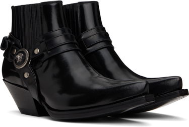 Vesta Versace Versace Texano Ankle Boots Čierna | 1017195_1A12153_1B00I, 3