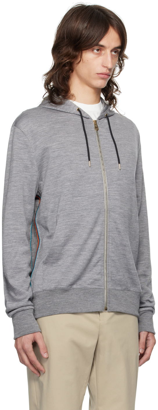 Paul Smith Signature Stripe Zip Hoodie