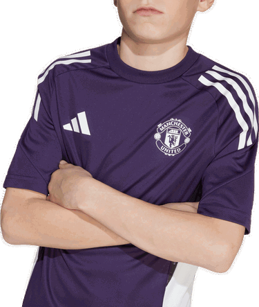 Dres adidas Originals Manchester United Training Jersey 2025/26 Fialová | jp3116, 2
