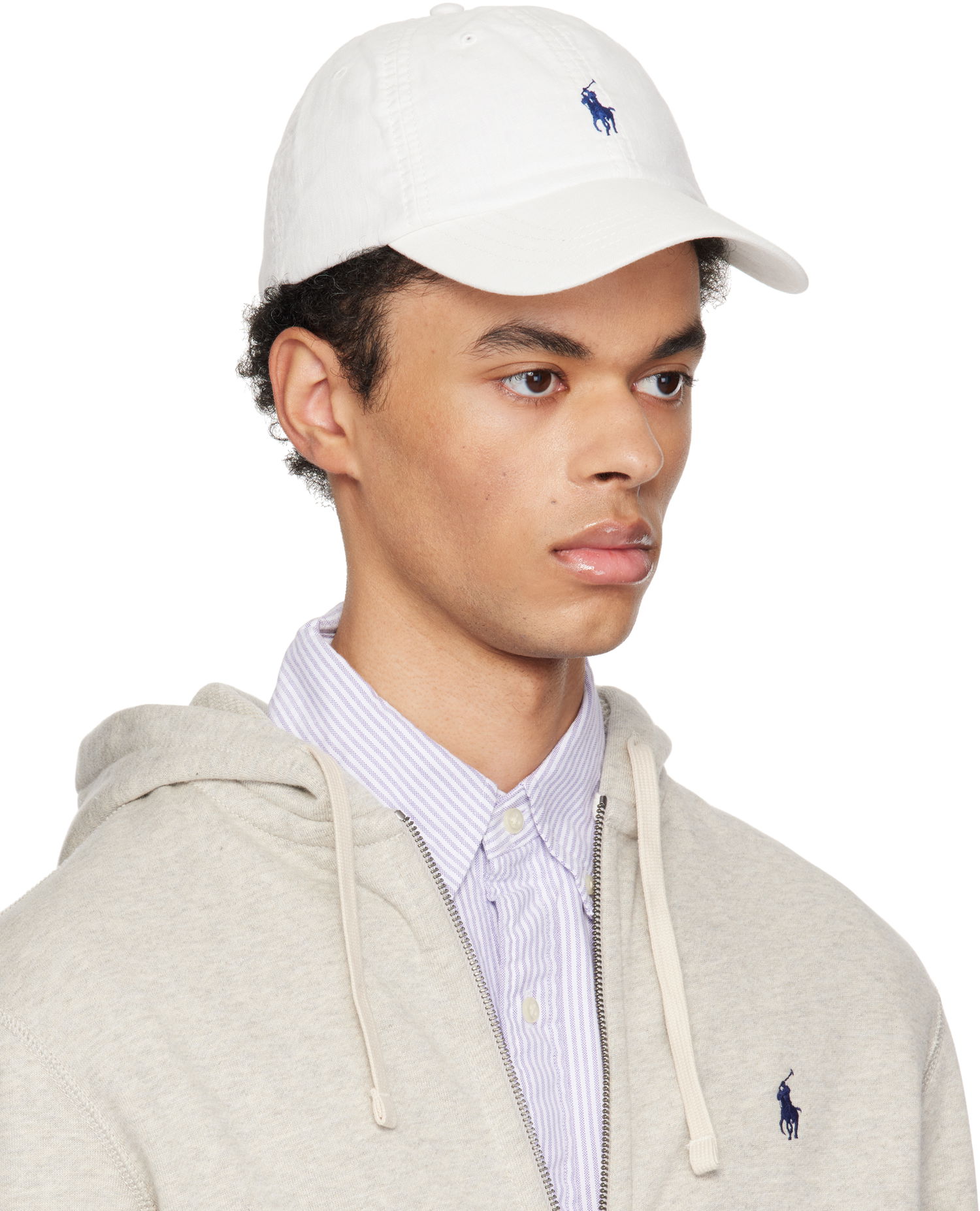 Šiltovka Polo by Ralph Lauren Ralph Lauren Cotton Linen Cap Biela | 710963684004, 1