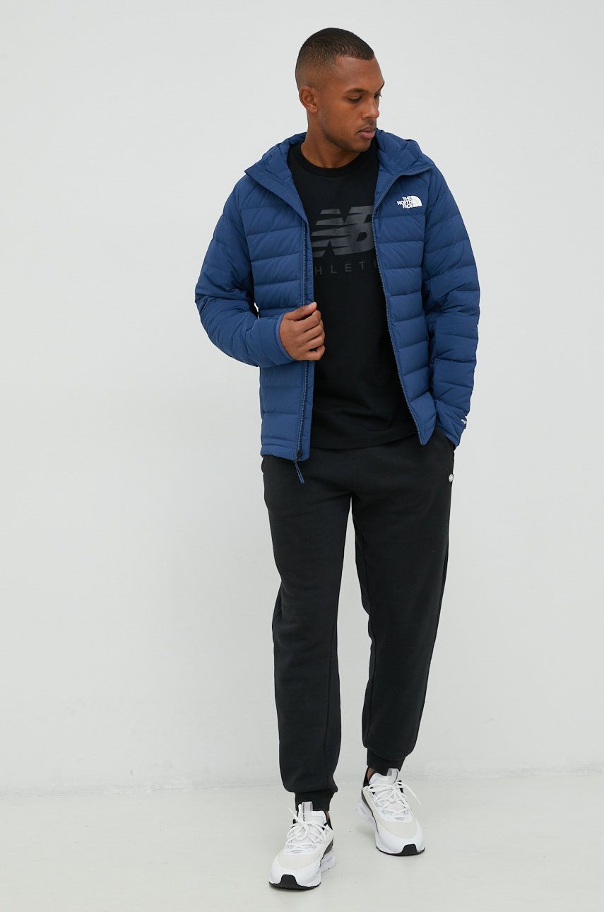 Mikina The North Face Belleview Stretch Down Hoodie Jacket Navy | NF0A7UJEHDC1, 0