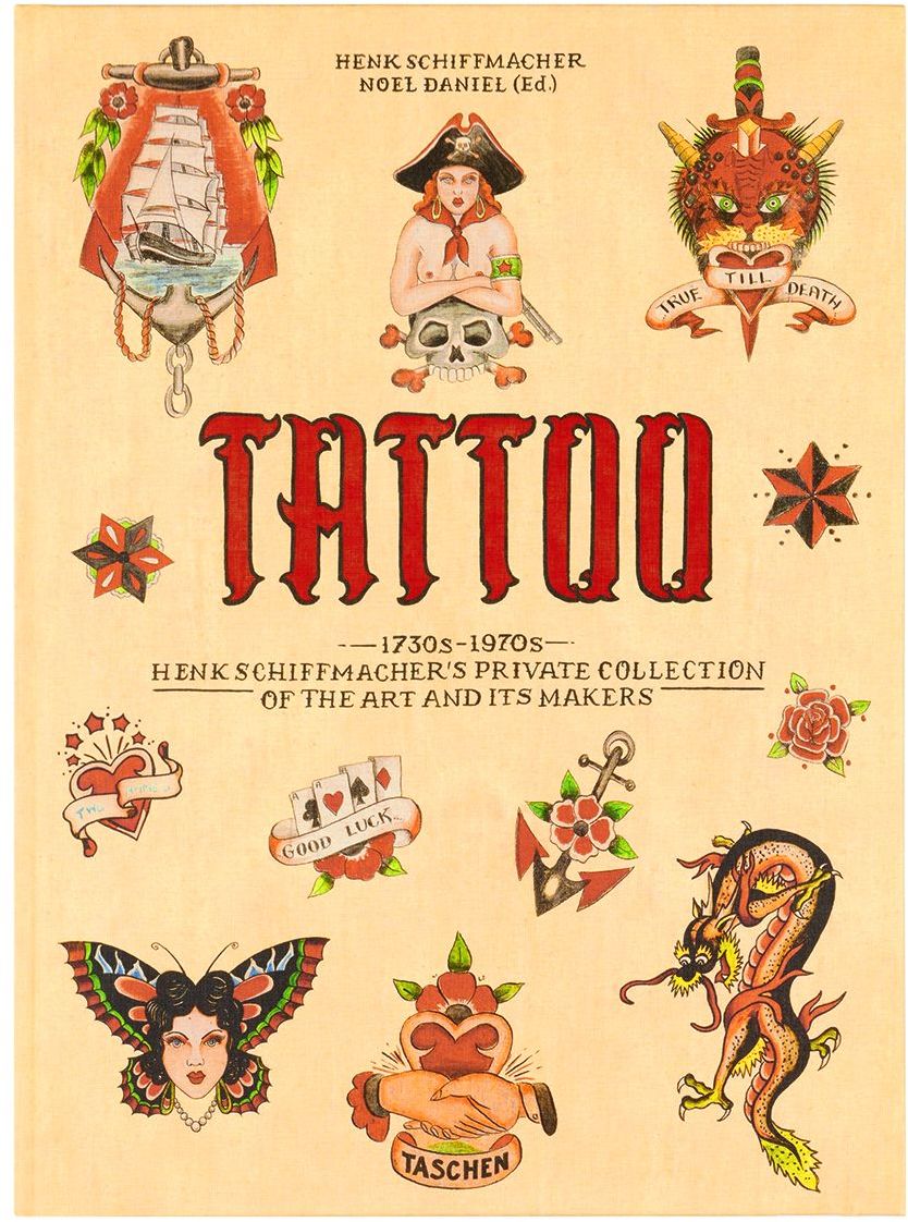 Kniha a časopis TASCHEN Henk Schiffmacher's Private Collection Tattoo Art Book Rôznofarebný | 9783836569354, 0
