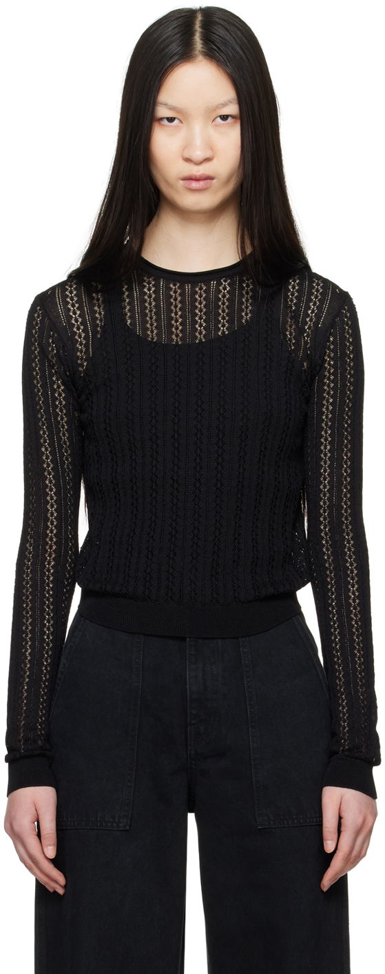 Sveter Khaite The Colleen Black Sweater Čierna | 9606118, 0
