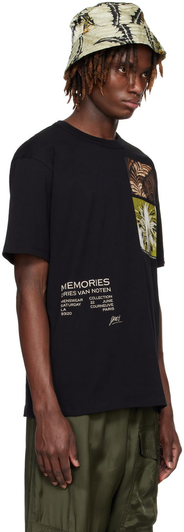 Tričko Dries Van Noten Dries Van Noten Show Graphic Print T-Shirt Čierna | 251-021109-1600, 1