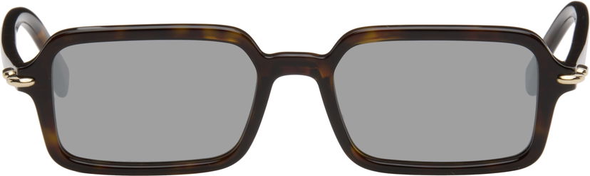 Slnečné okuliare FENDI Rectangular Frame Selliera Sunglasses Hnedá | FE40174IM5152C 840126860320