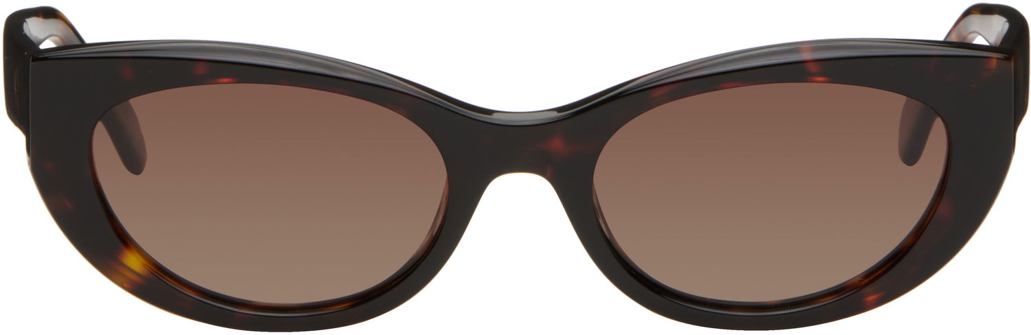 Slnečné okuliare Anine Bing ANINE BING Canned Sunglasses Hnedá | A-12-10255-MTL1, 0