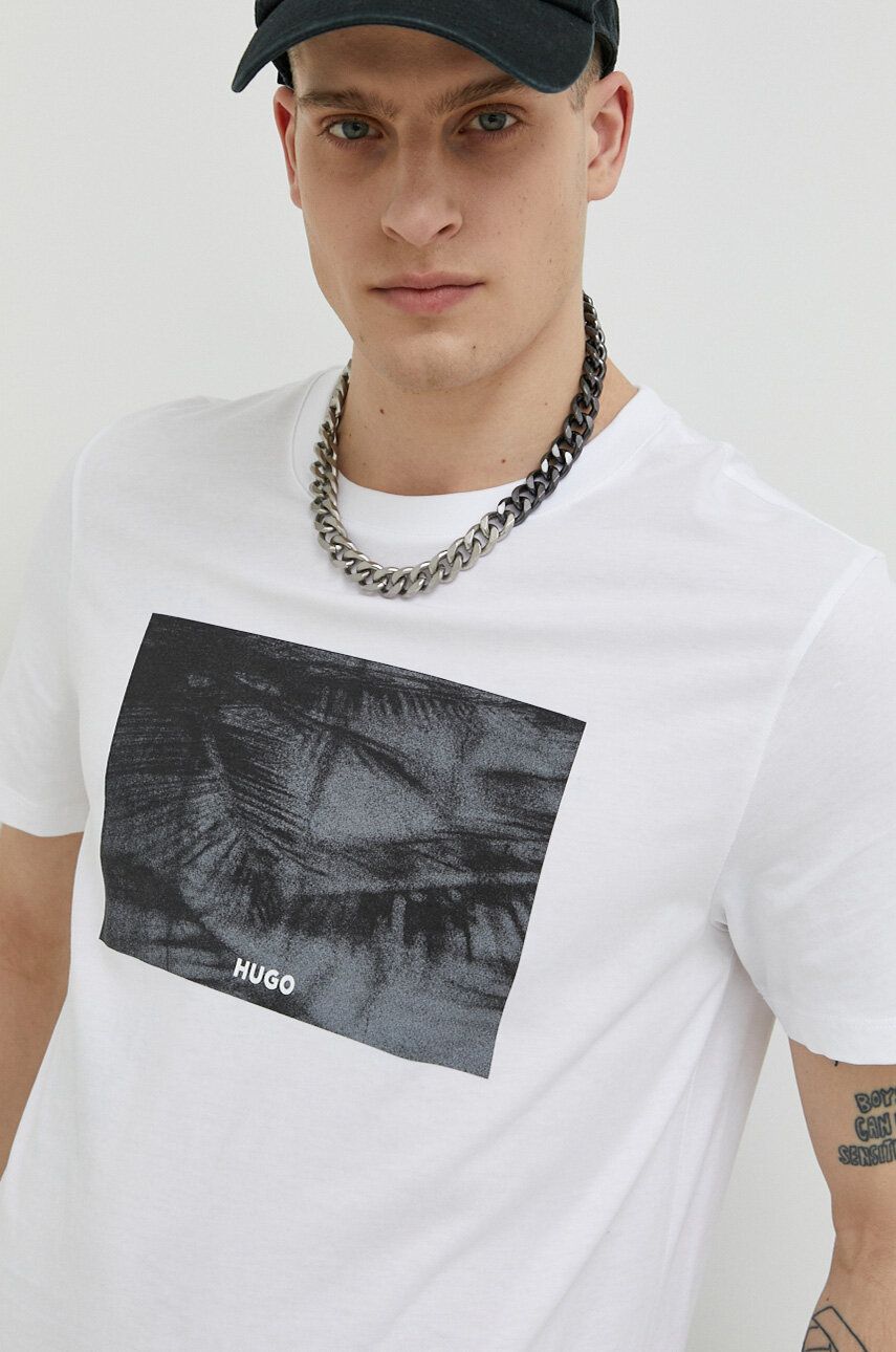 Tričko BOSS Tee Biela | 50488913, 0