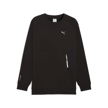 Mikina Puma PUMATECH Relaxed Sweatshirt with Zip Pocket Čierna | 633436_01, 5