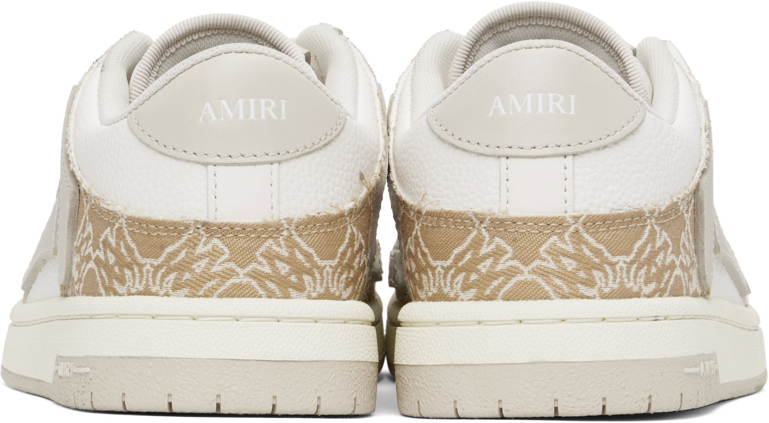 Tenisky a topánky AMIRI AMIRI MA Quad Skel Top Low Béžová | AMFOSR1111, 1