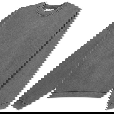 Mikina Acne Studios Fester Vintage Crew Sweat "Faded Black" Šedá | CI0137-BM0, 0