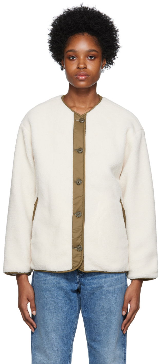 Bunda rag & bone rag & bone Brielle Reversible Jacket Biela | WAW22F2009OL09, 0