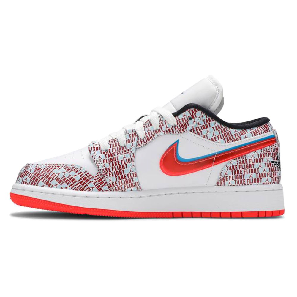 Tenisky a topánky Jordan Air Jordan 1 Low SE GS "Take Flight" Červená | DD1527-114, 0