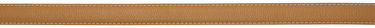 Opasok TOTEME TOTEME Slim Trouser Leather Belt Hnedá | 233-812-613, 1
