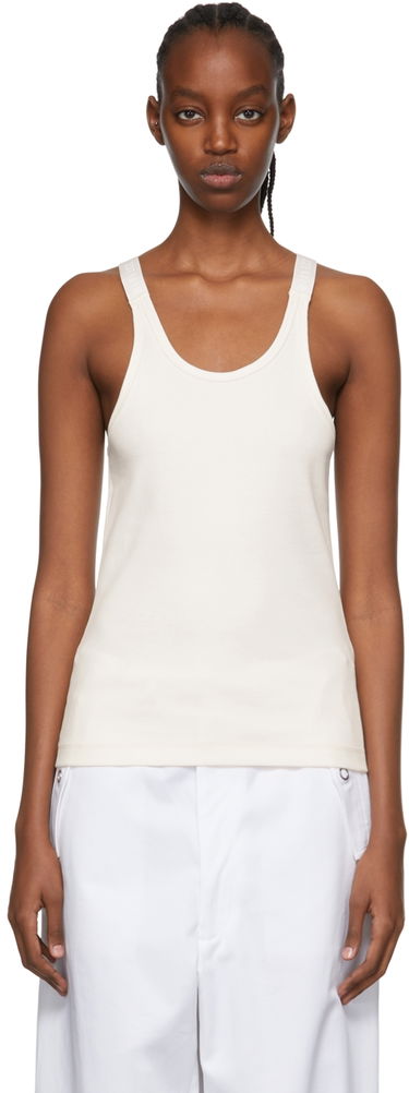 Tielko Dion Lee Exclusive Tank Top Biela | C3041R22, 0