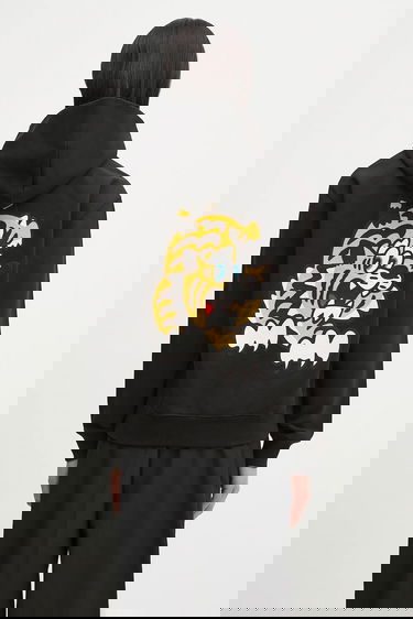 Mikina KENZO Plain Cotton Hoodie Čierna | FF55SW2724MC.99J, 2