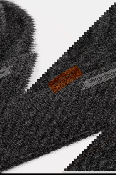 Kulicha Barbour Cable Knit Pom Beanie Šedá | LHA0555, 4