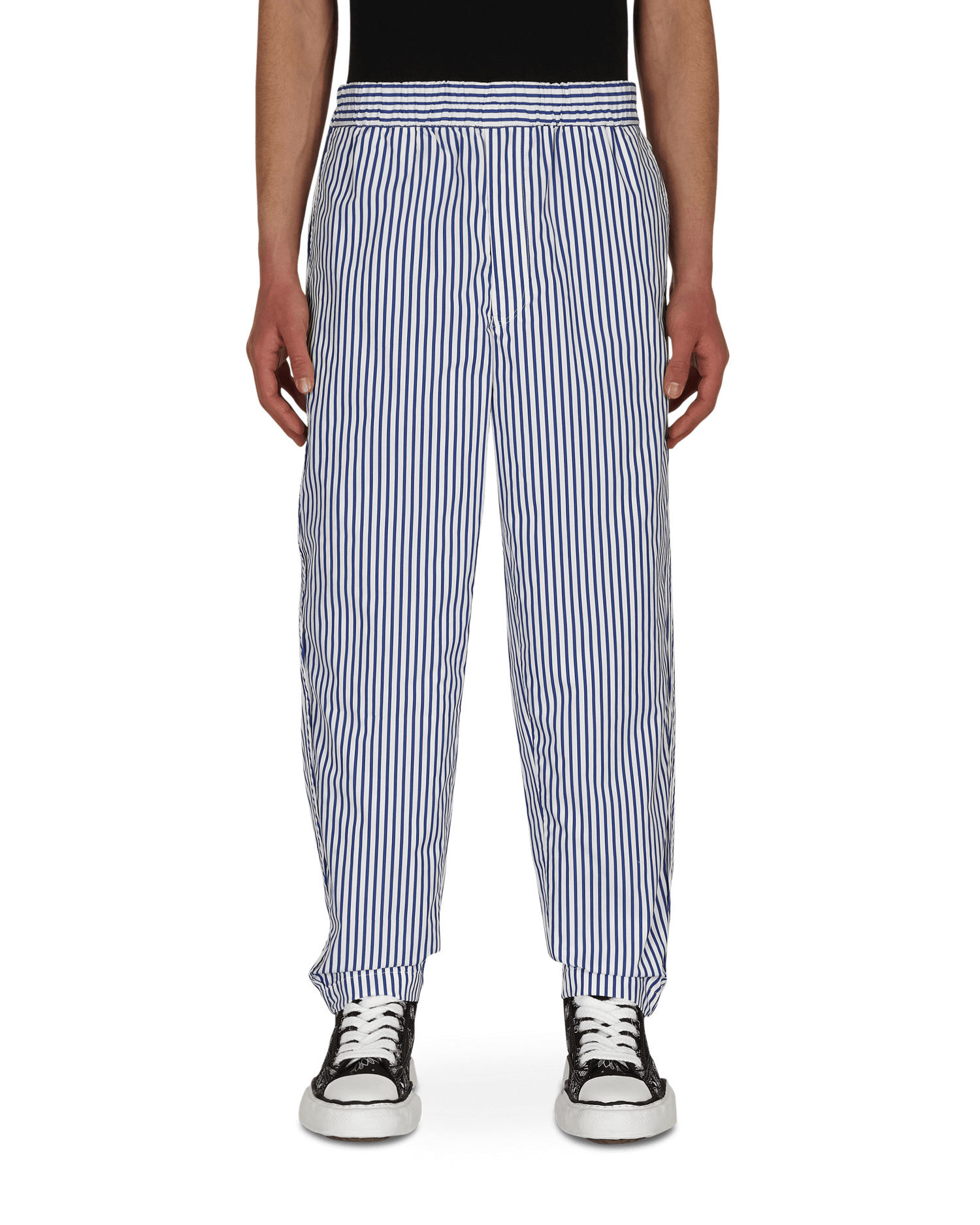 Nohavice Comme des Garçons Stripe Trousers Navy | FG-P008-SS21 1, 0