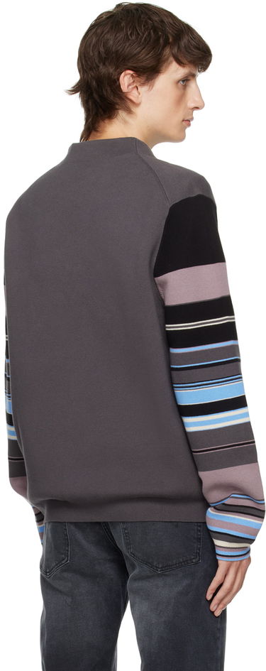 Sveter Paul Smith PS Paul Smith Striped Cardigan Šedá | M2R-235Y-L21866-77, 2