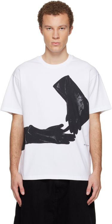 Tričko Givenchy Surrealism Print T-shirt Biela | BM71NK3YSX100, 0
