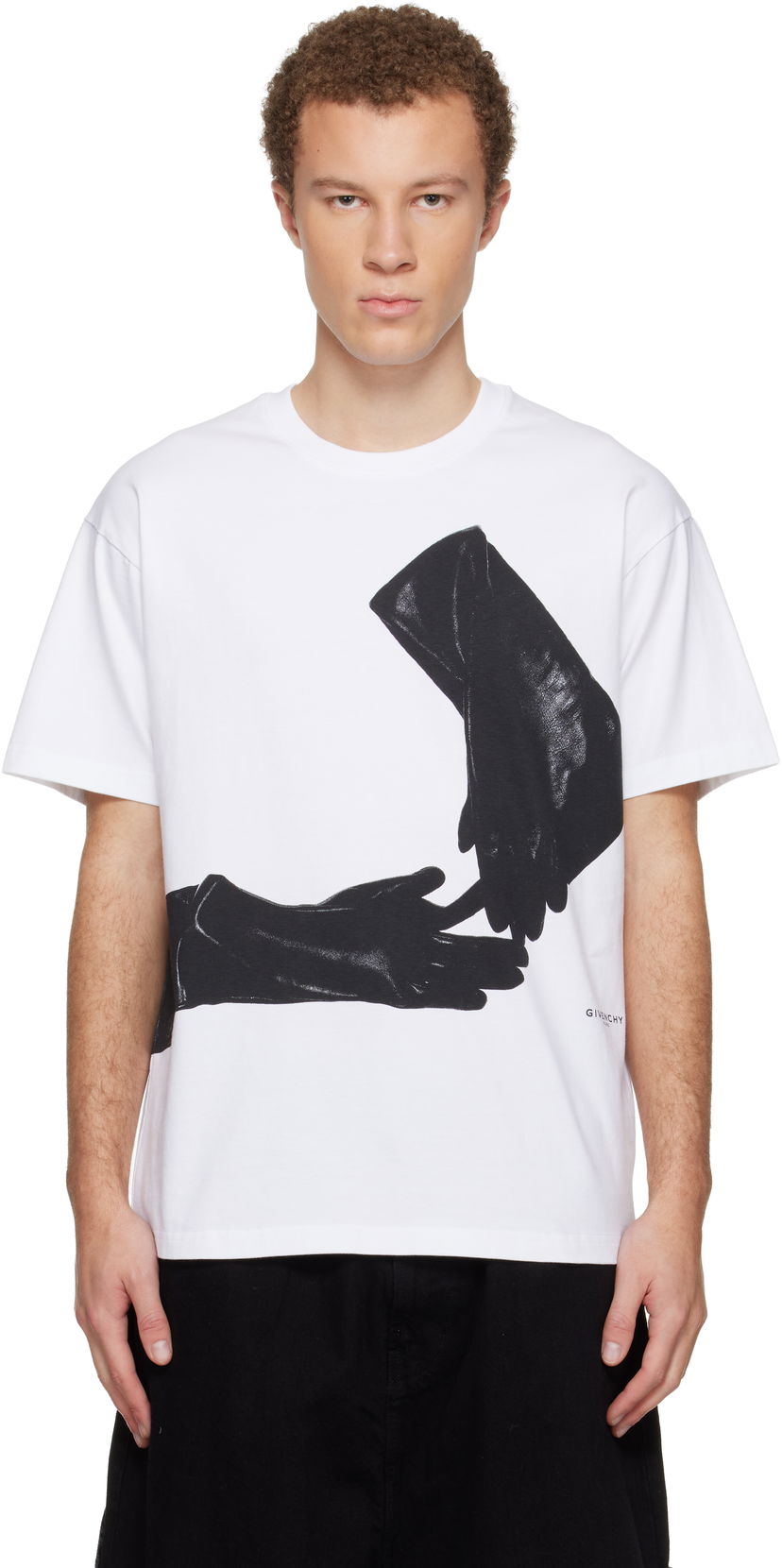 Tričko Givenchy Surrealism Print T-shirt Biela | BM71NK3YSX100