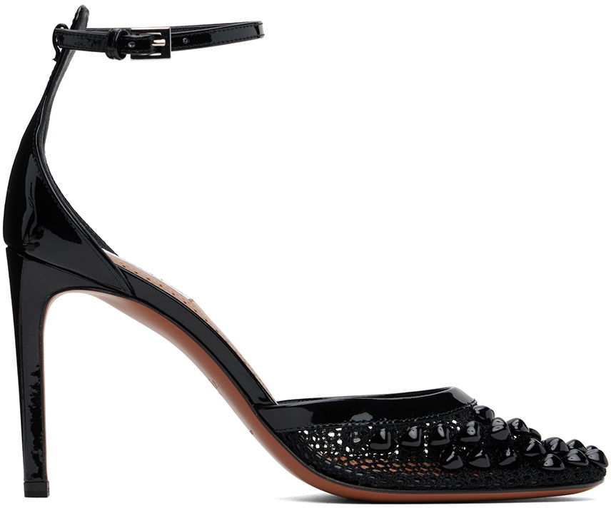 Tenisky a topánky Alaïa High Fishnet Pumps Čierna | AA3E049TK033, 0