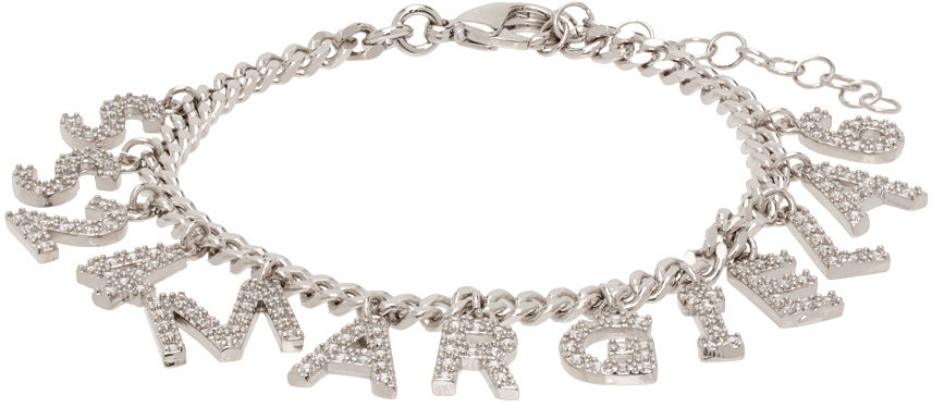 Náramok Maison Margiela MM6 Letter Charms Bracelet Béžová | SM6UY0064 P6471, 0