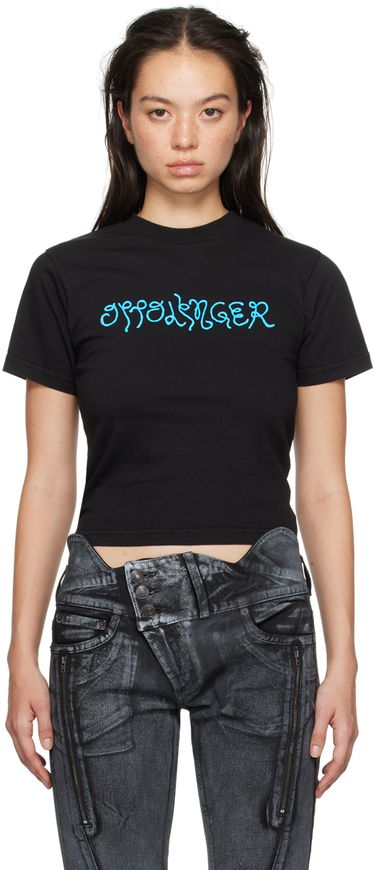 Tričko Ottolinger Ottolinger Fitted Puffy Logo T-Shirt Čierna | 1150103921, 0