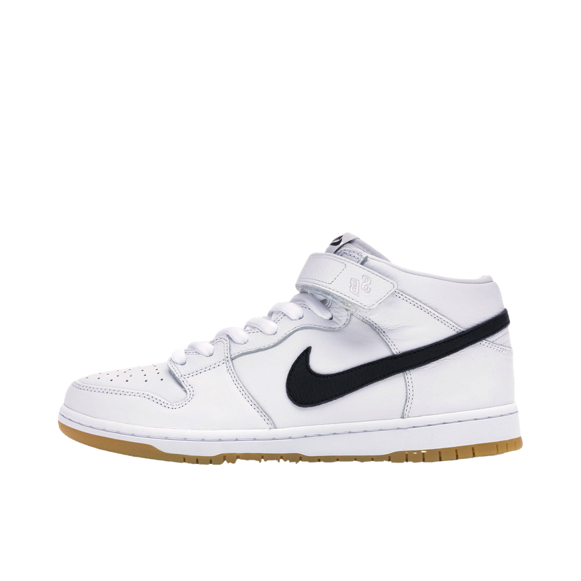Tenisky a topánky Nike SB SB Dunk Mid Orange Label White Biela | CD6754-100