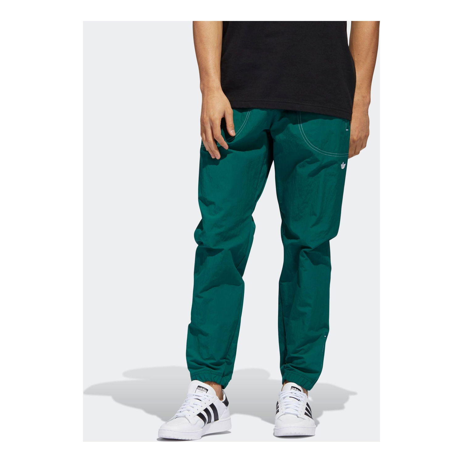 Nohavice adidas Originals Summer Basketball Tracksuit Bottoms Zelené | GD2056, 0