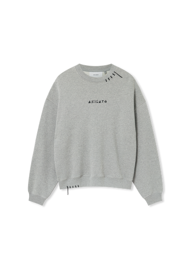 Mikina AXEL ARIGATO Loops Sweatshirt Šedá | A3435002, 1