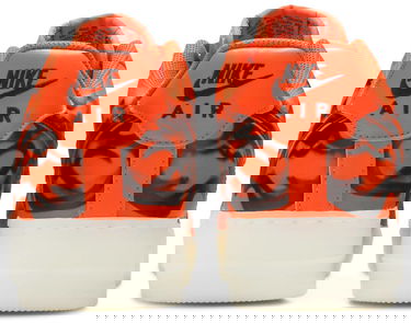 Tenisky a topánky Nike Air Force 1 '07 QS "Orange Skeleton" Oranžová | CU8067-800, 3