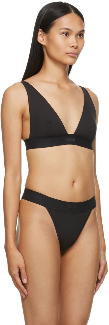 Podprsenka SKIMS Women's Plunge Rib Bralette Ružová | Br-plg-0037, 4