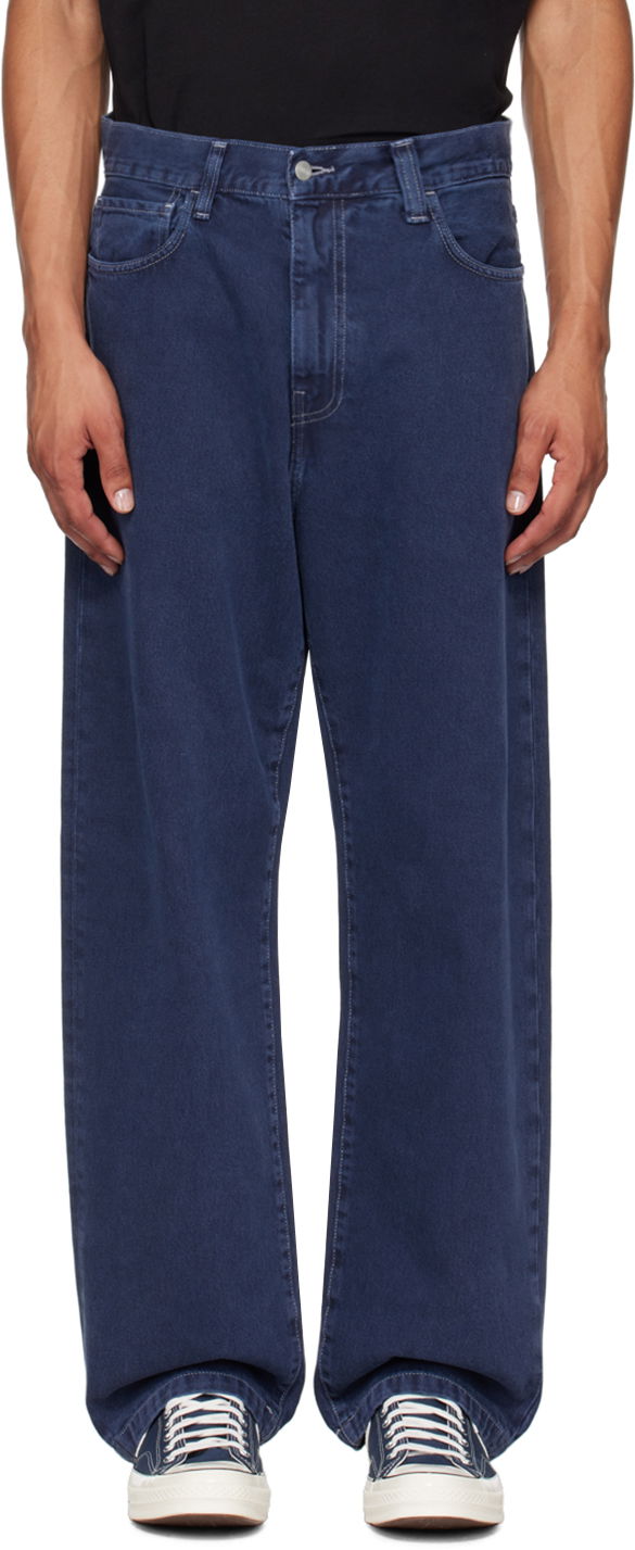 Džínsy Carhartt WIP Landon Relaxed Jeans Navy | I033749, 0