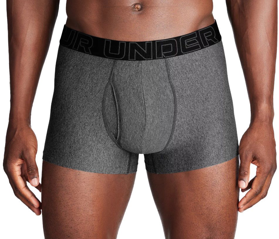 Boxerky Under Armour Under Armour Perf Tech 3in Boxer Briefs Šedá | 1383877-025, 0