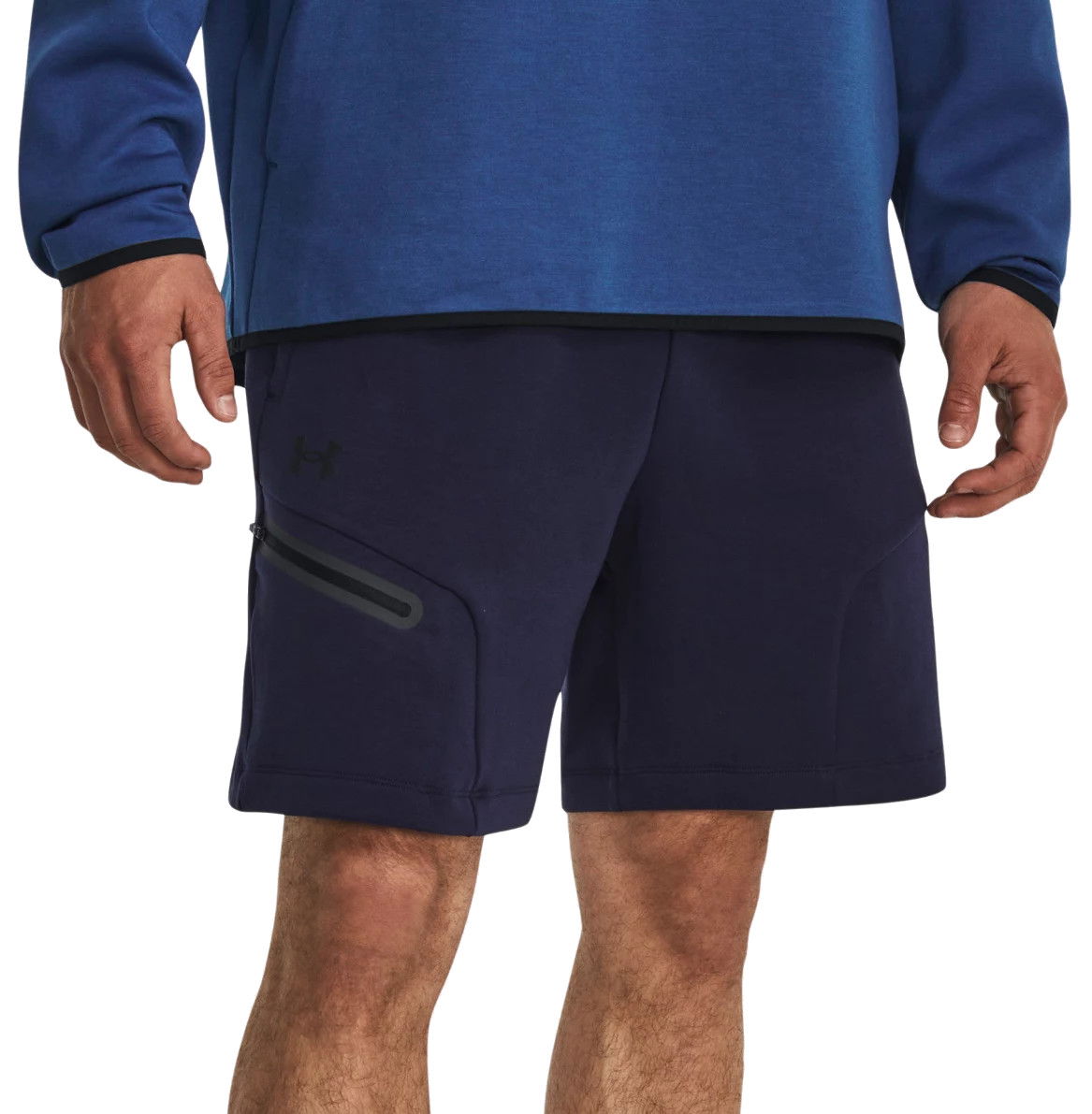 Šortky Under Armour Unstoppable Fleece Navy | 1379809-410, 0