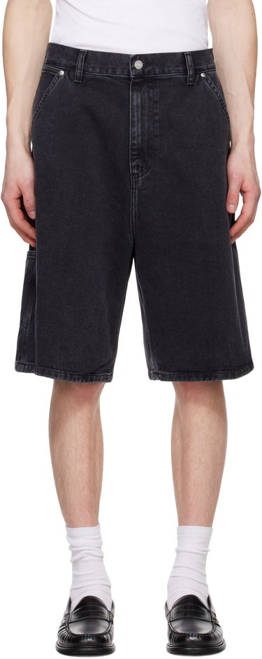 Šortky Carhartt WIP Carhartt WIP Rivet Denim Shorts Čierna | I034319, 0